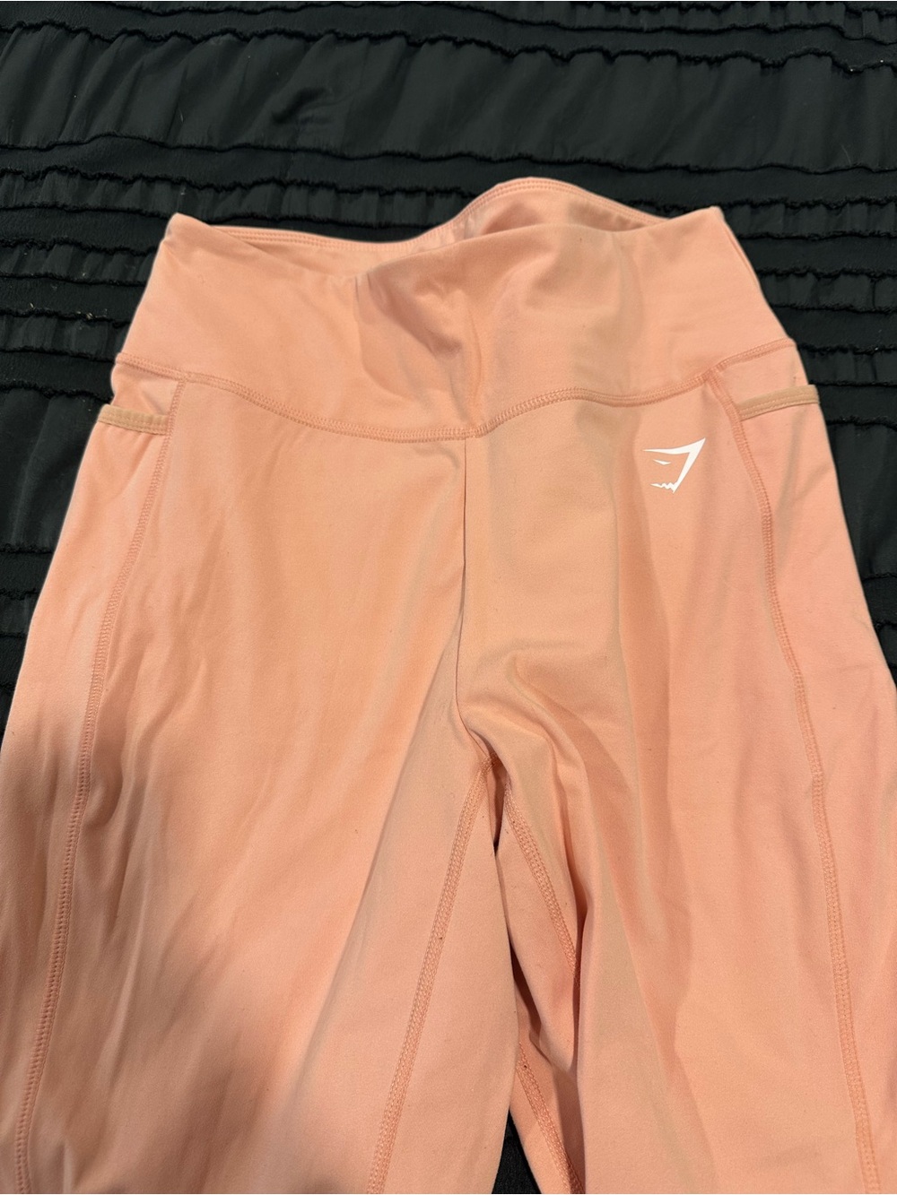 Gymshark Peach Pink High-Waist Training Leggings